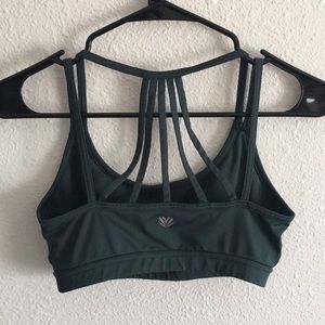 Forever 21 Dark Forest Green Sports Bra
